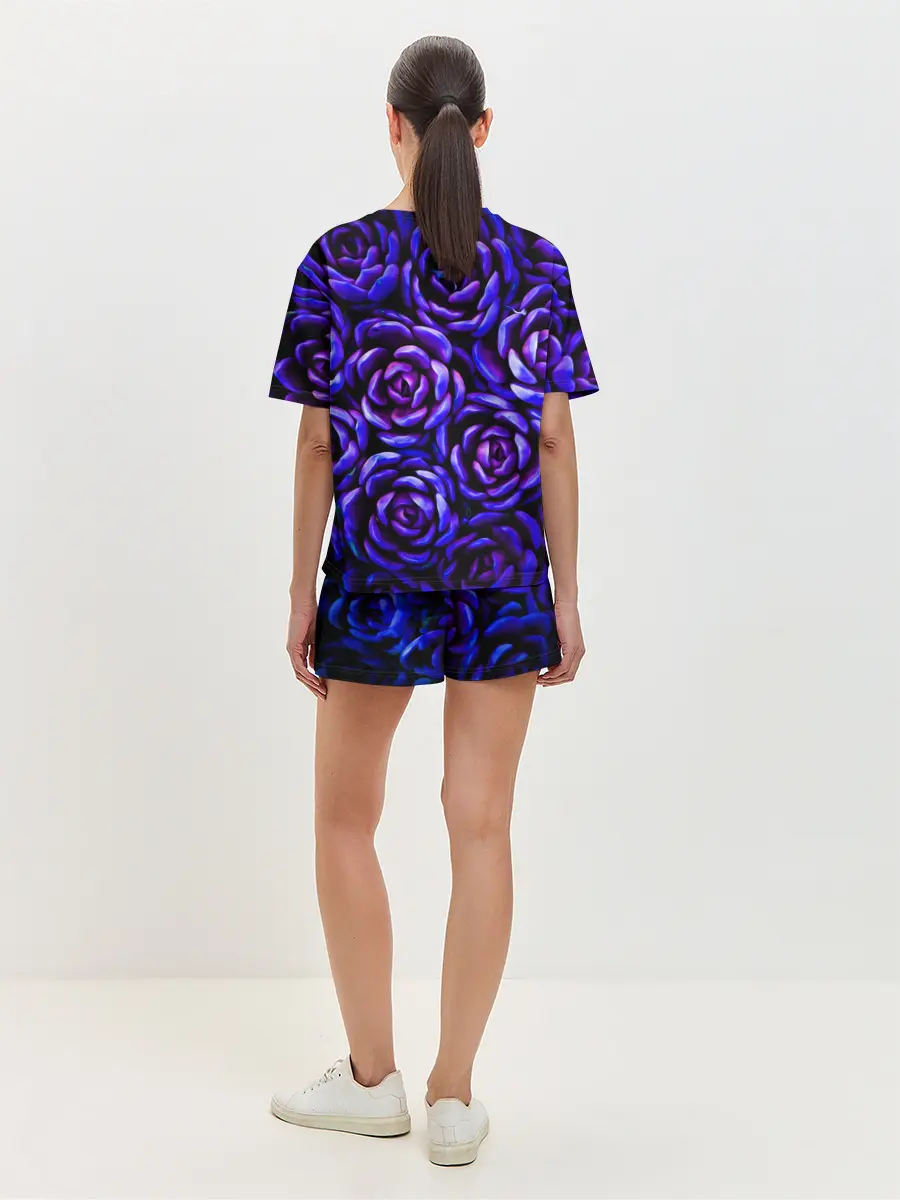 Женская пижама с шортами / Lovely Roses