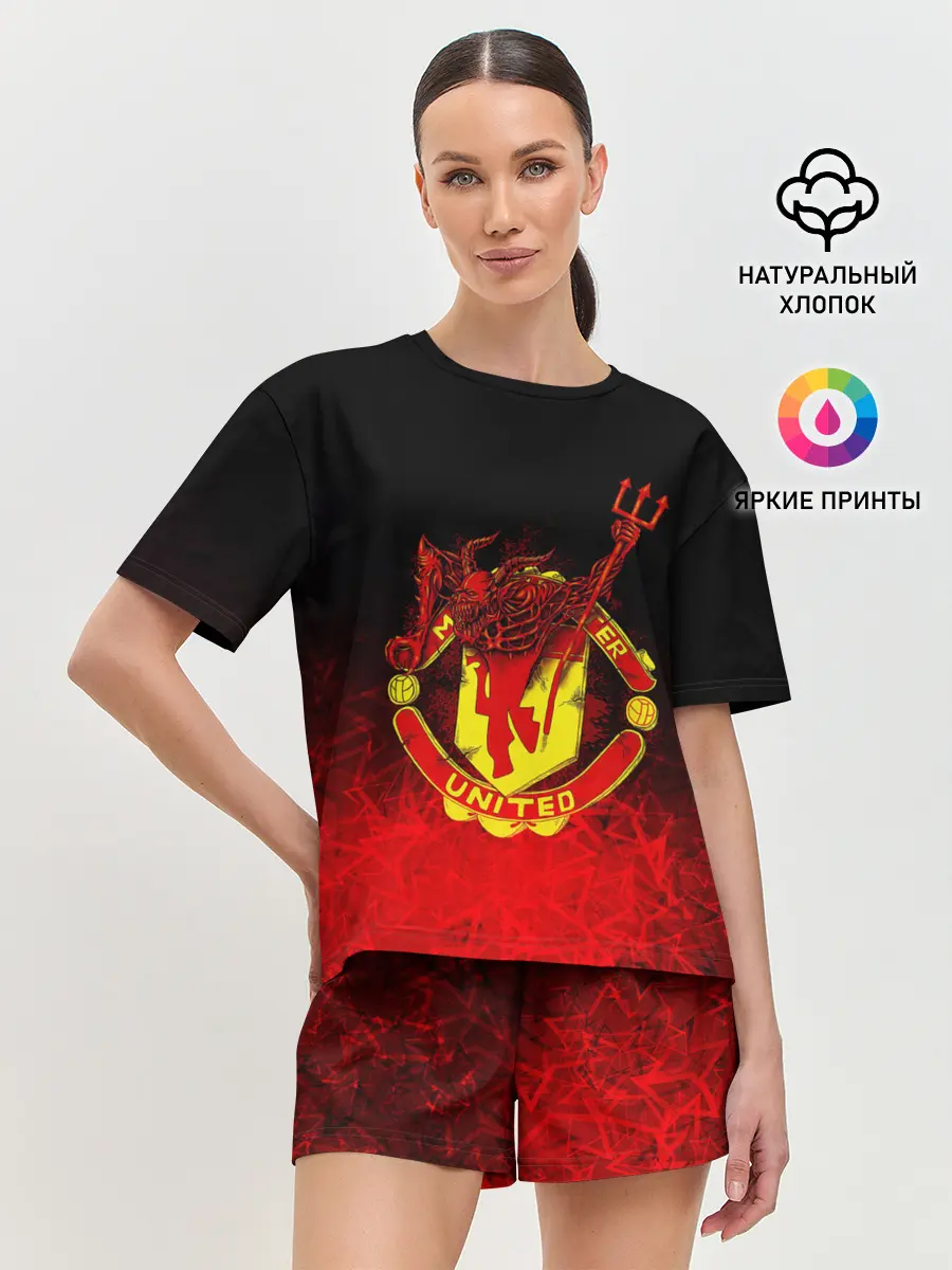 Женская пижама с шортами / MANCHESTER UNITED