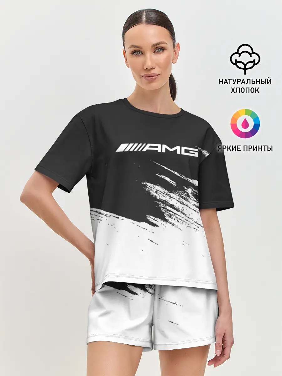 Женская пижама с шортами / AMG MERCEDES.