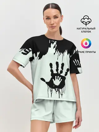 Женская пижама с шортами / DEATH STRANDING