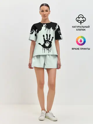 Женская пижама с шортами / DEATH STRANDING