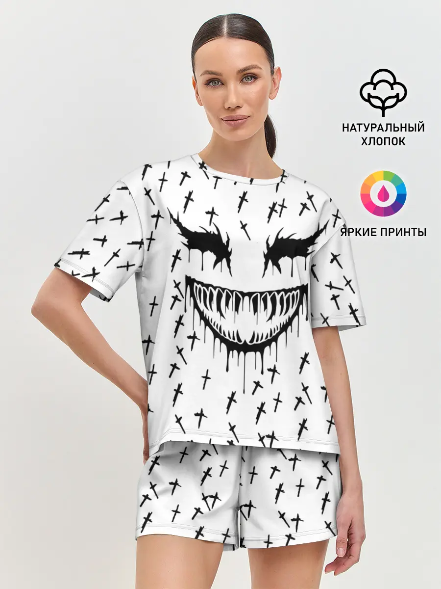 Женская пижама с шортами / GHOSTEMANE