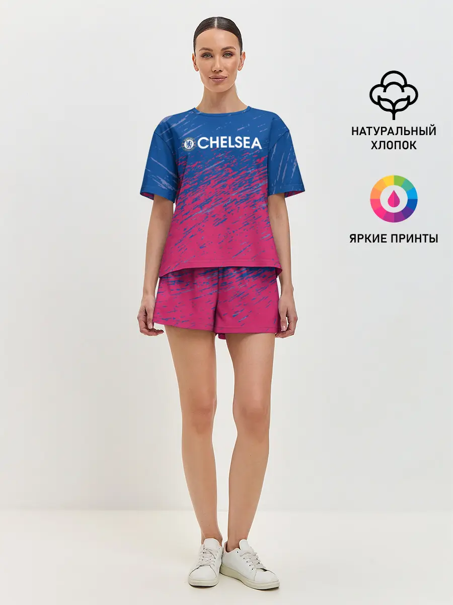 Женская пижама с шортами / Chelsea / Челси.