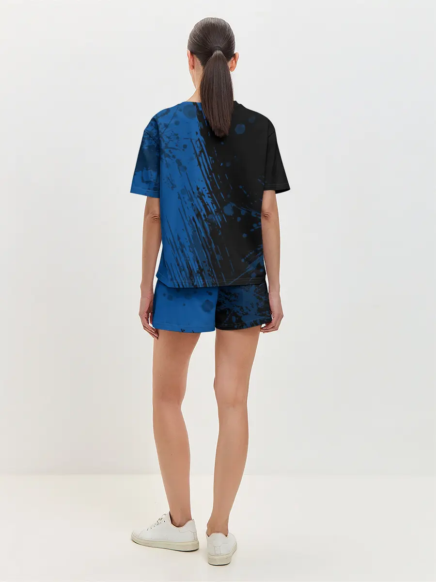 Женская пижама с шортами / FC Barcelona / ФК Барселона.