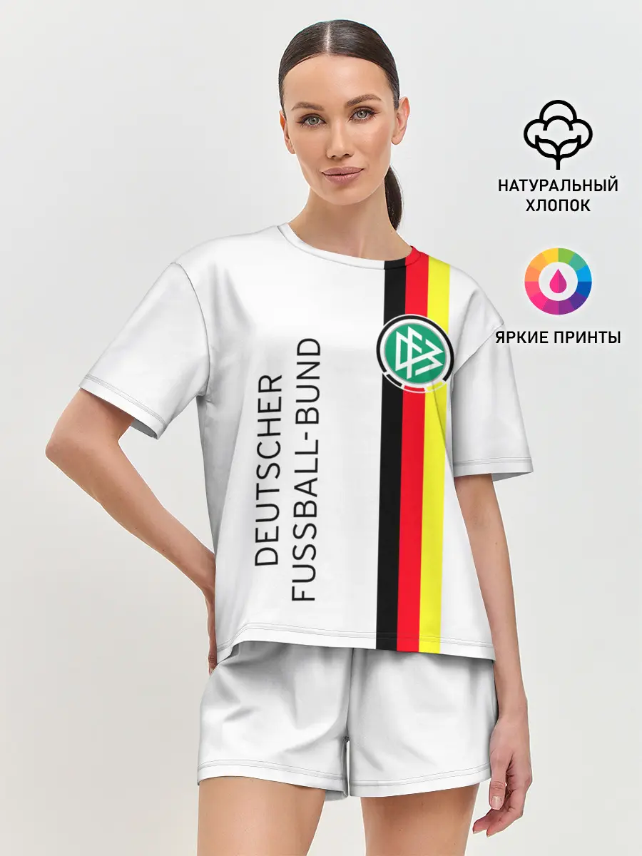 Женская пижама с шортами / СБОРНАЯ ГЕРМАНИЯ