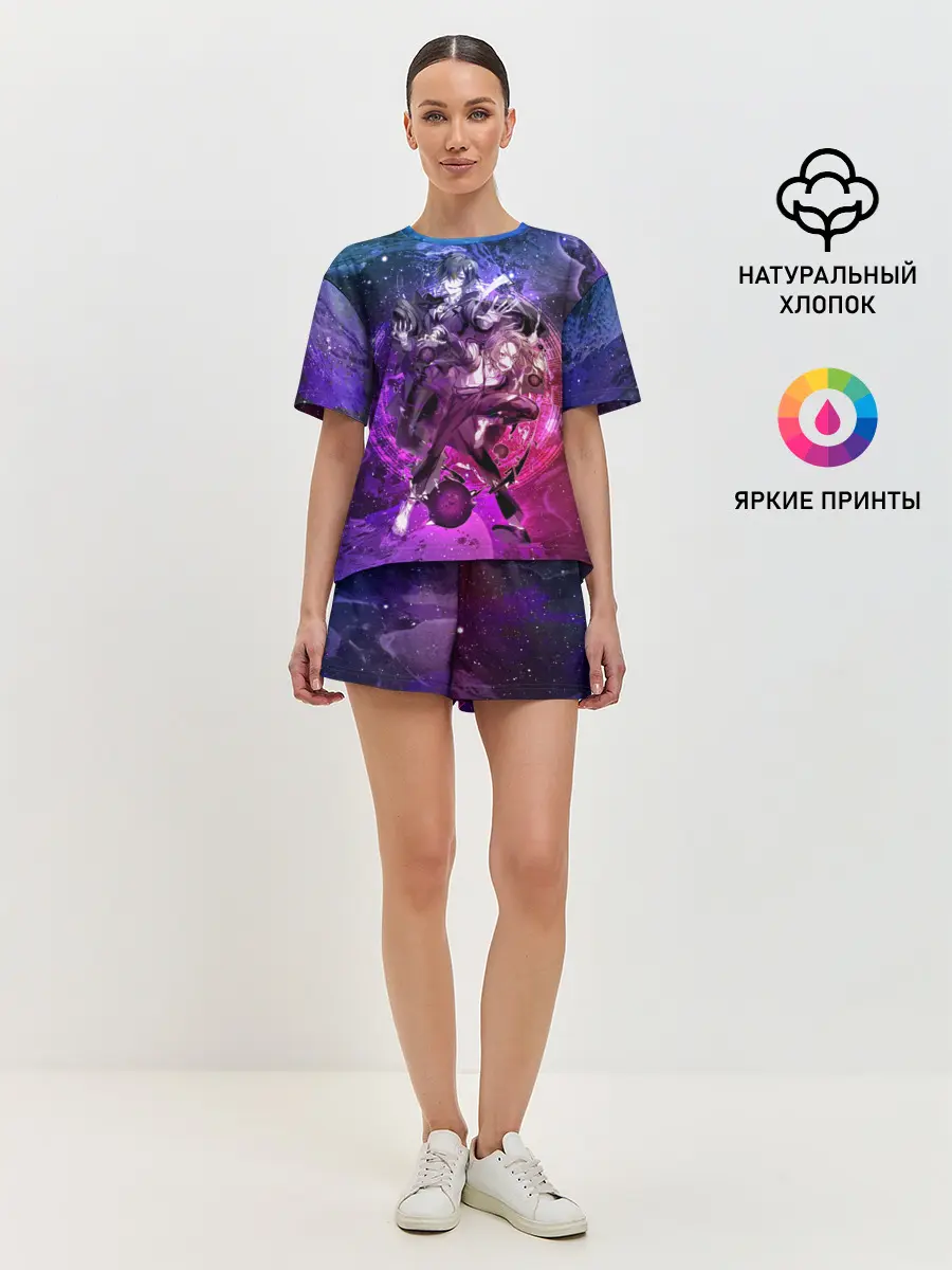 Женская пижама с шортами / Дазай и Чуя