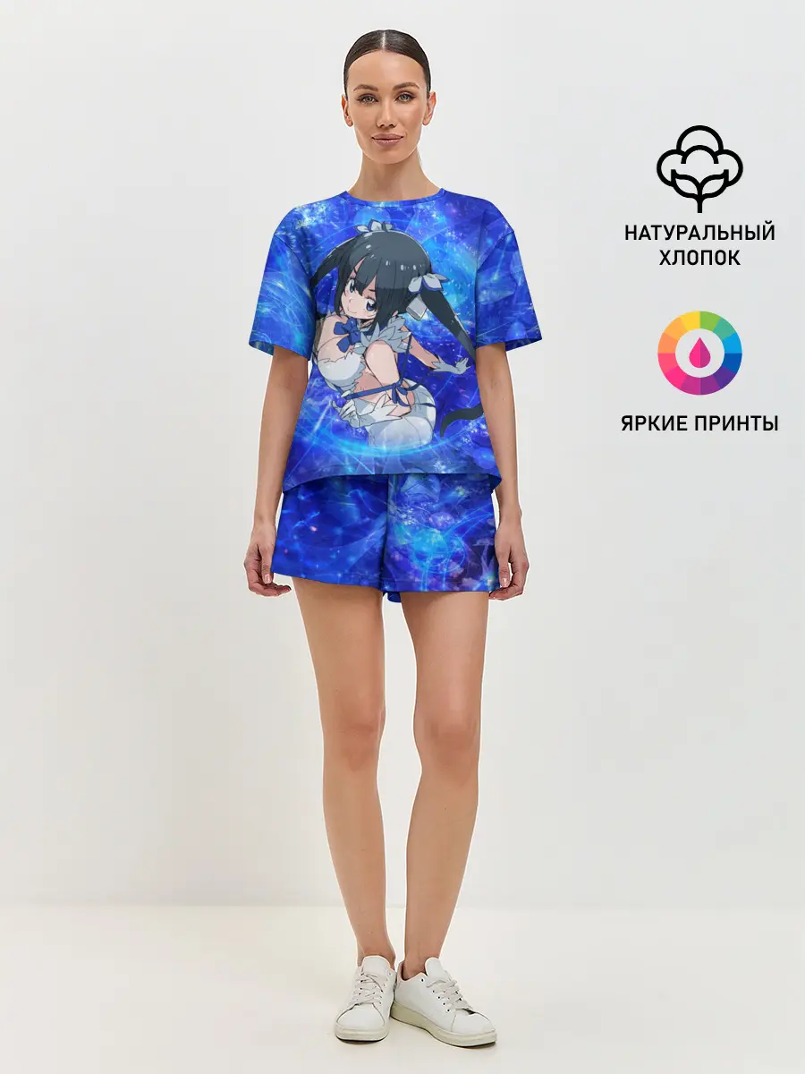 Женская пижама с шортами / Гестия