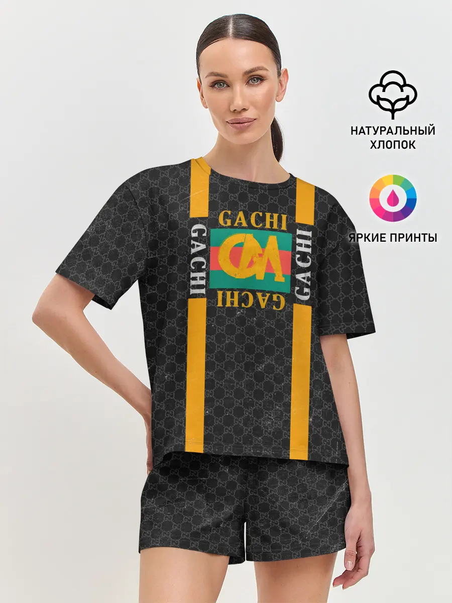 Женская пижама с шортами / Gachi BRAND