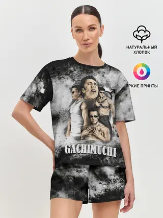 Женская пижама с шортами / Gachimuchi | 1.1