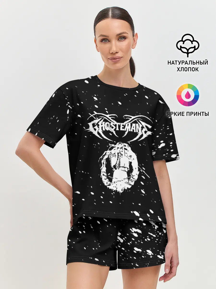 Женская пижама с шортами / GHOSTEMANE
