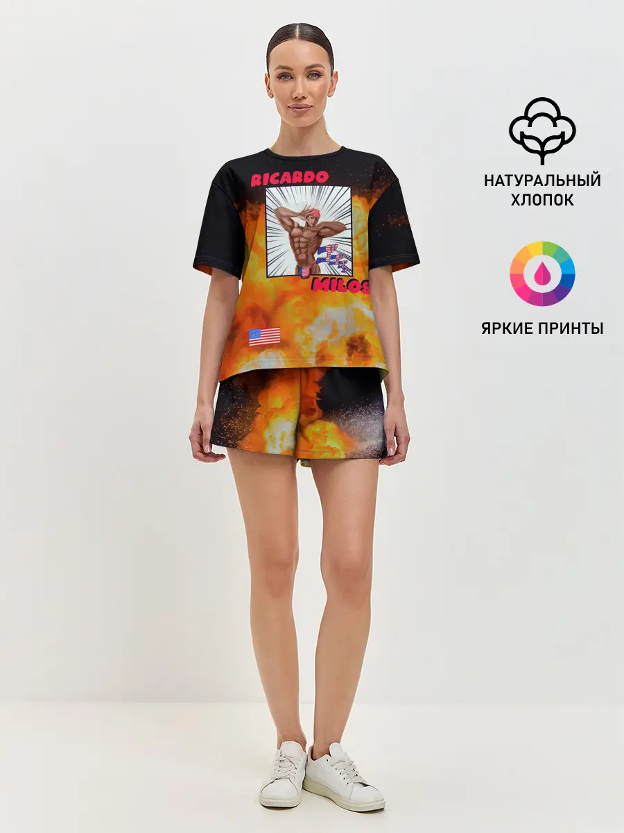 Женская пижама с шортами / Big Ricardo
