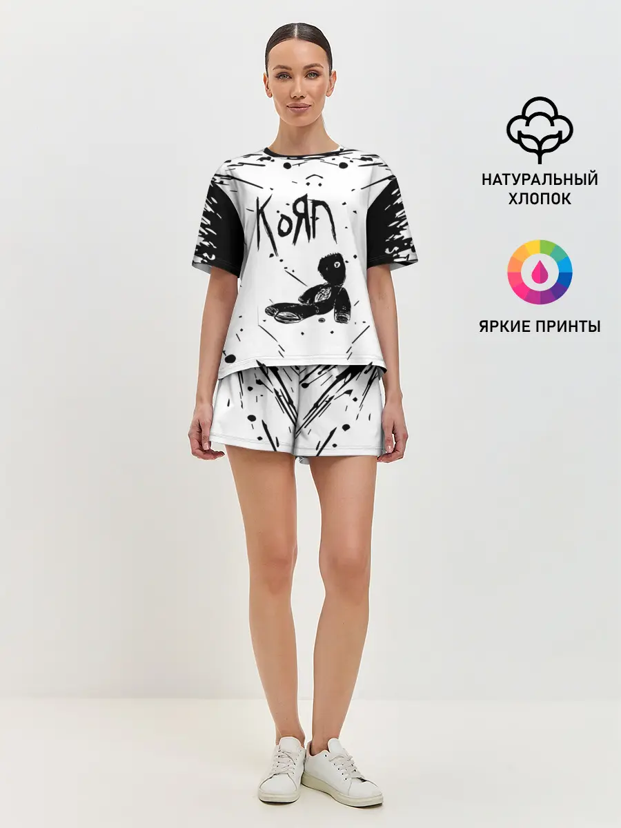 Женская пижама с шортами / korn