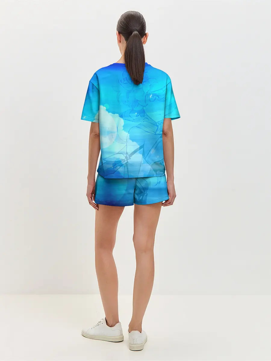 Женская пижама с шортами / Genshin Impact - Lumine
