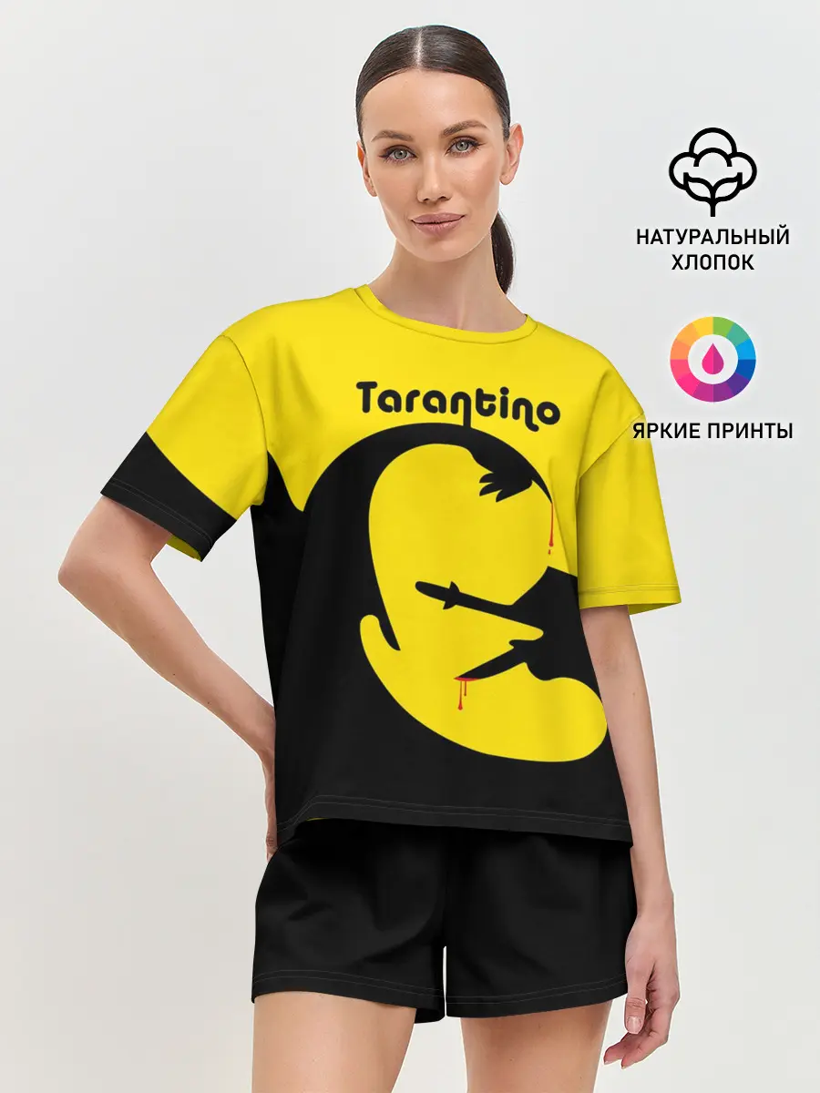 Женская пижама с шортами / Тарантино