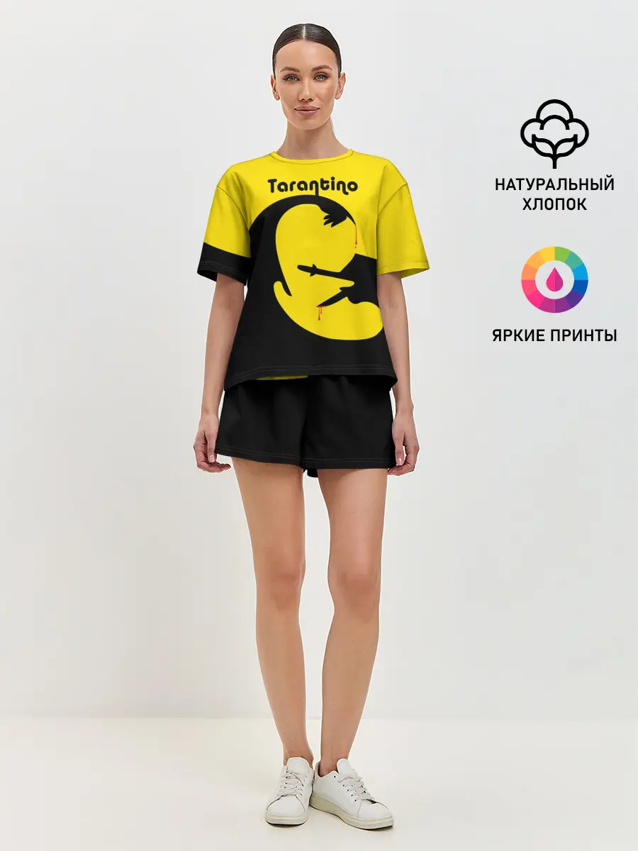 Женская пижама с шортами / Тарантино