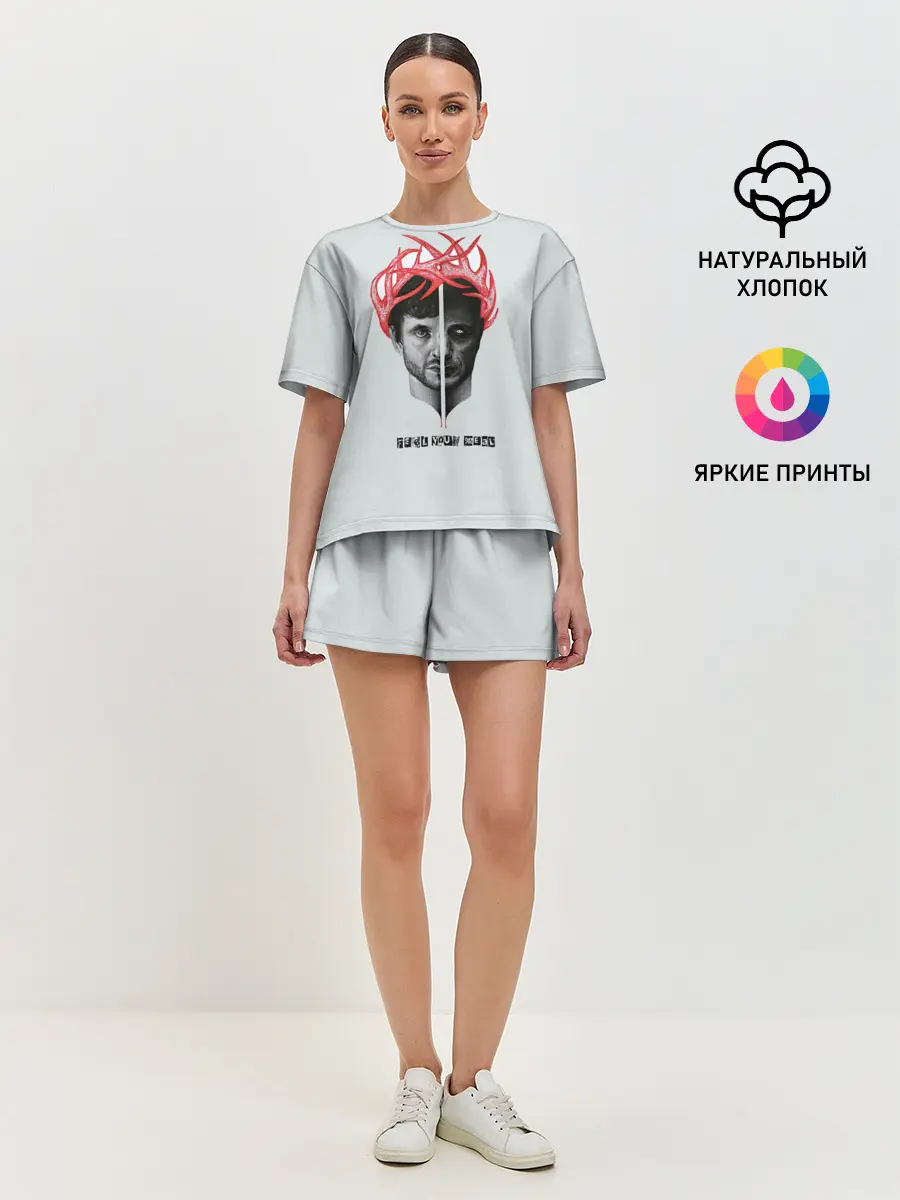 Женская пижама с шортами / Hannibal