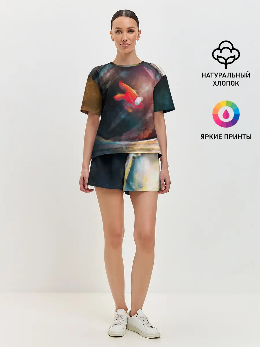 Женская пижама с шортами / AMONG US