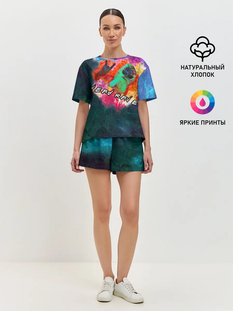 Женская пижама с шортами / Dead Rave
