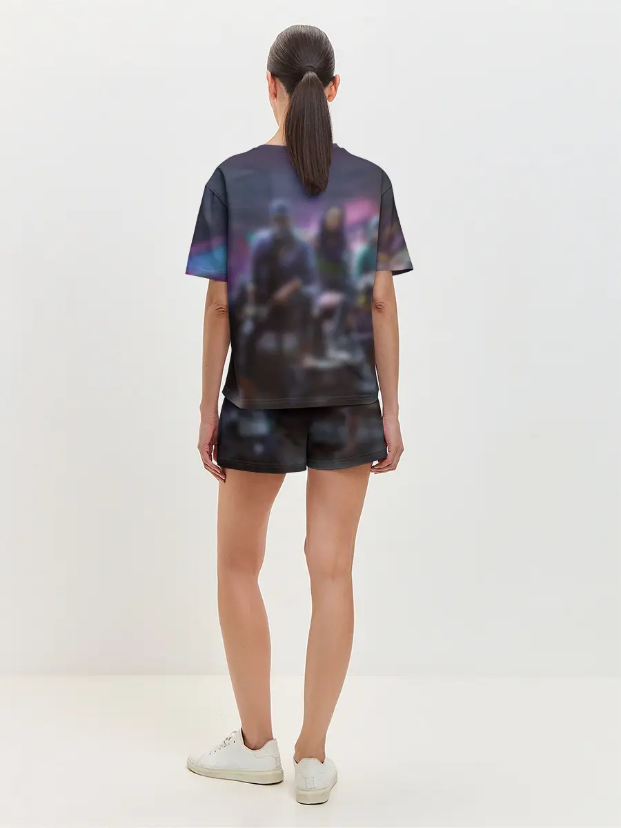 Женская пижама с шортами / Watch dogs