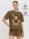 Женская пижама с шортами / Bendy And The Ink Machine