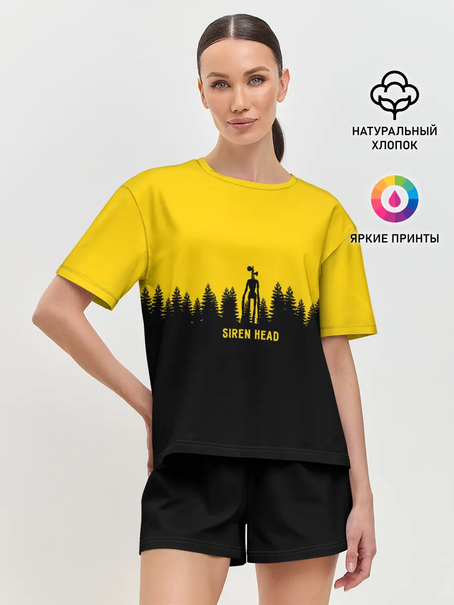 Женская пижама с шортами / Siren Head