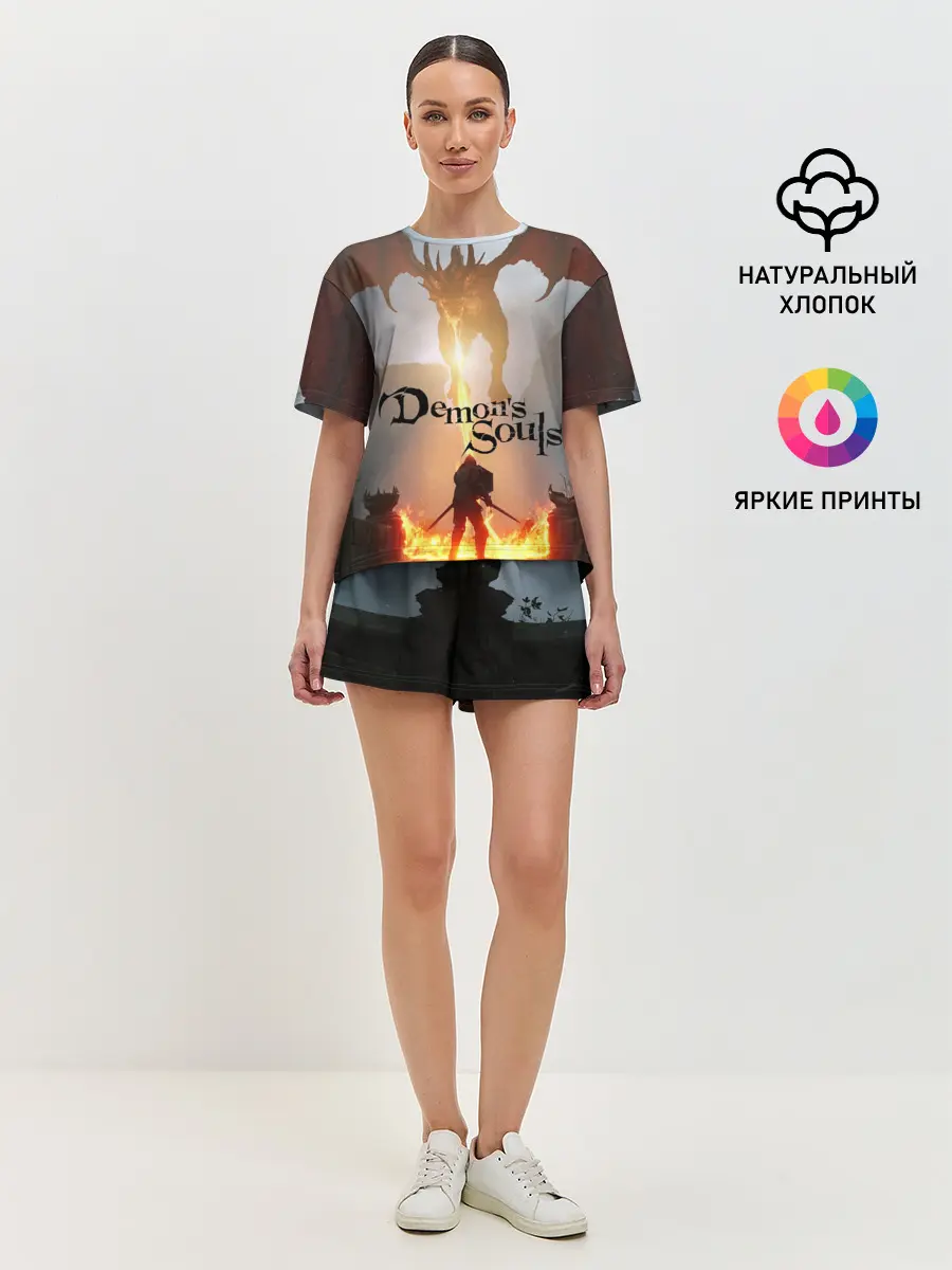 Женская пижама с шортами / Demons Souls