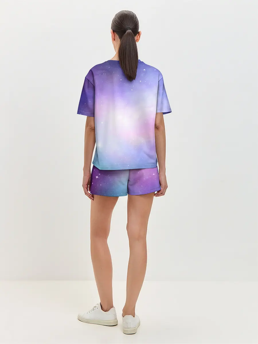 Женская пижама с шортами / Новогодний Among us