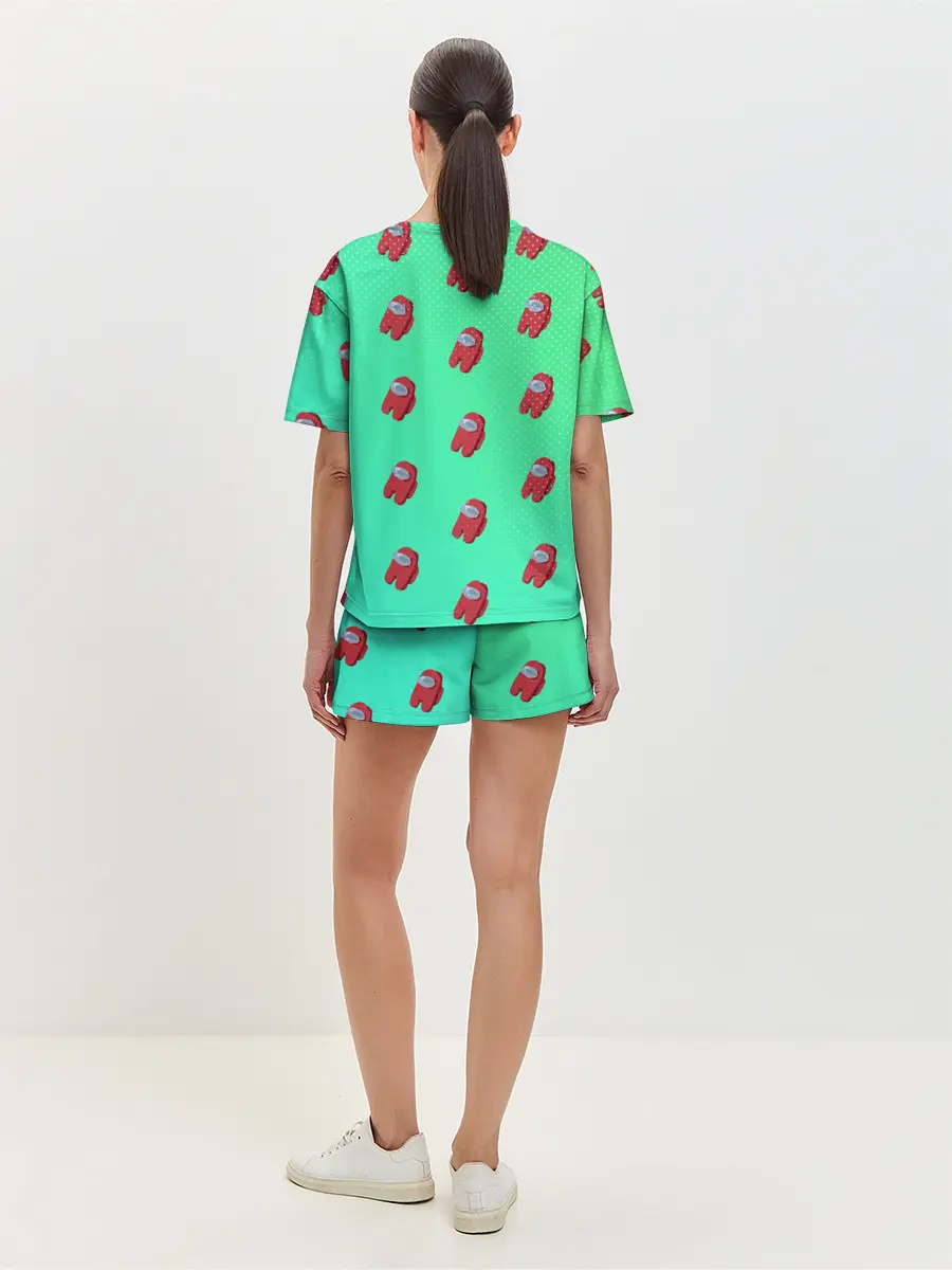 Женская пижама с шортами / Among us