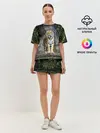 Женская пижама с шортами / ТИГР В ЛЕСУ