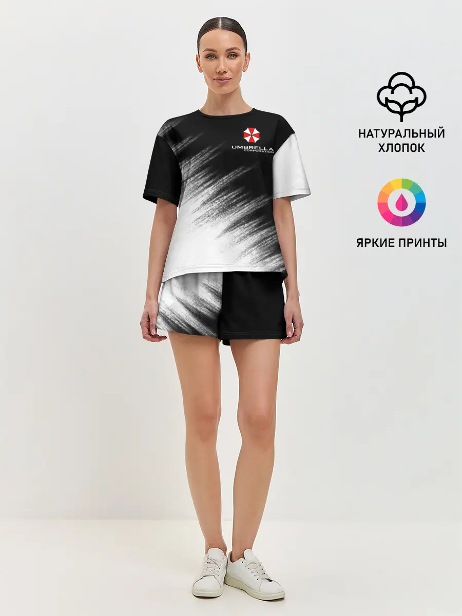 Женская пижама с шортами / Амбрелла