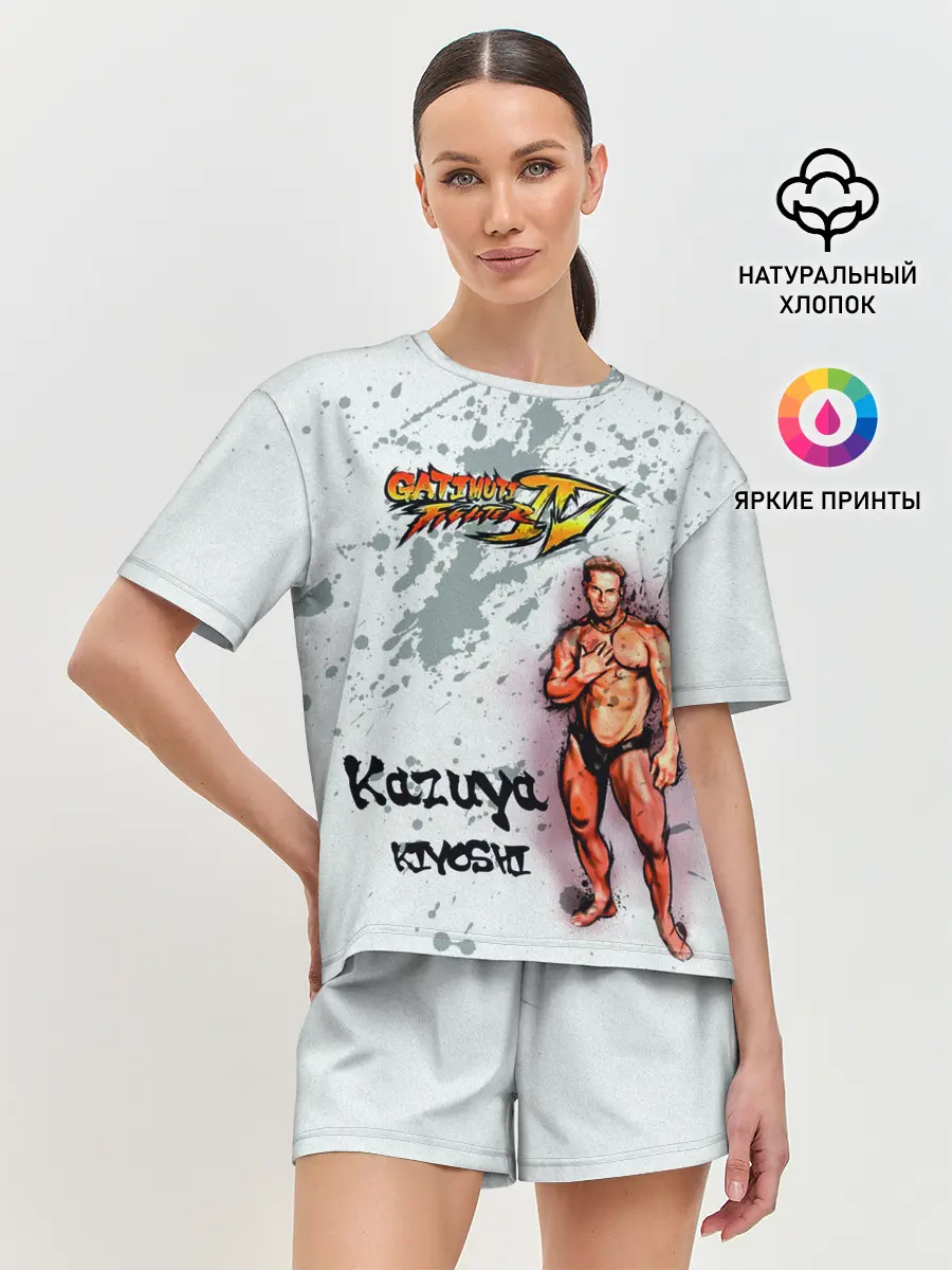 Женская пижама с шортами / Gachimuchi | 1.6