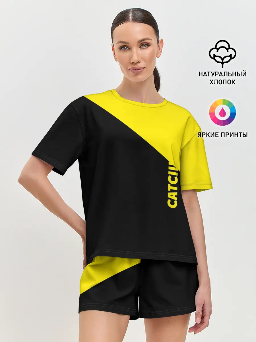 Женская пижама с шортами / CATCIII