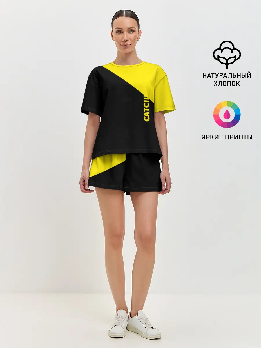 Женская пижама с шортами / CATCIII