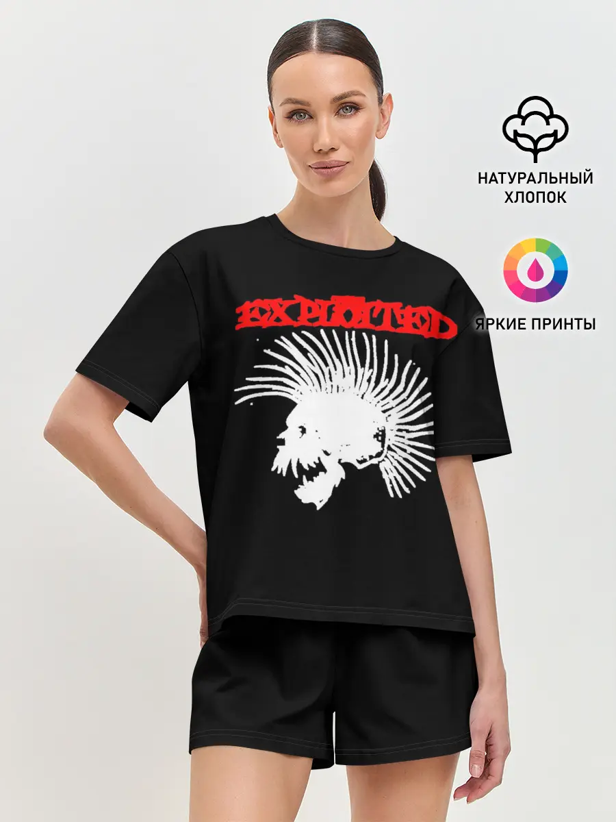 Женская пижама с шортами / The Exploited