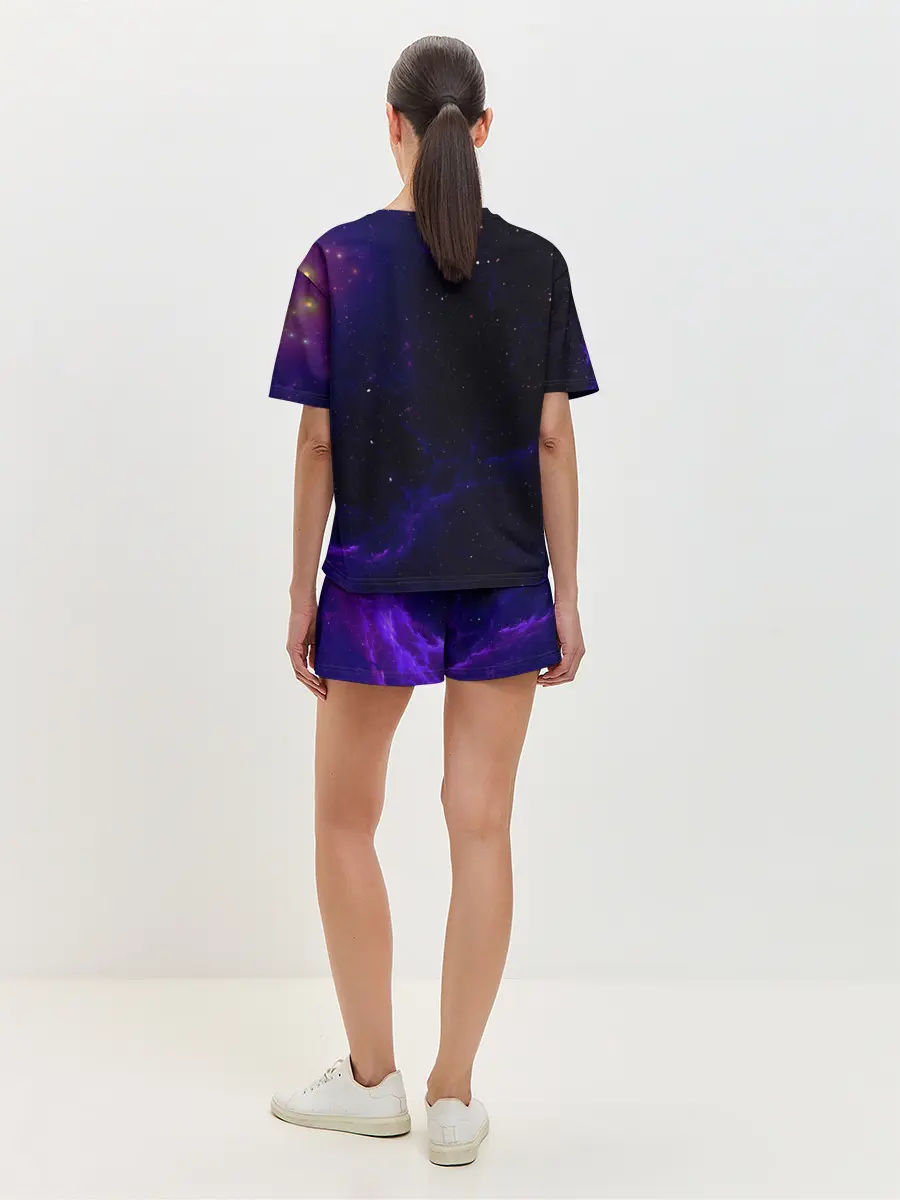 Женская пижама с шортами / ЗВЕЗДНЫЙ ЛЕВ