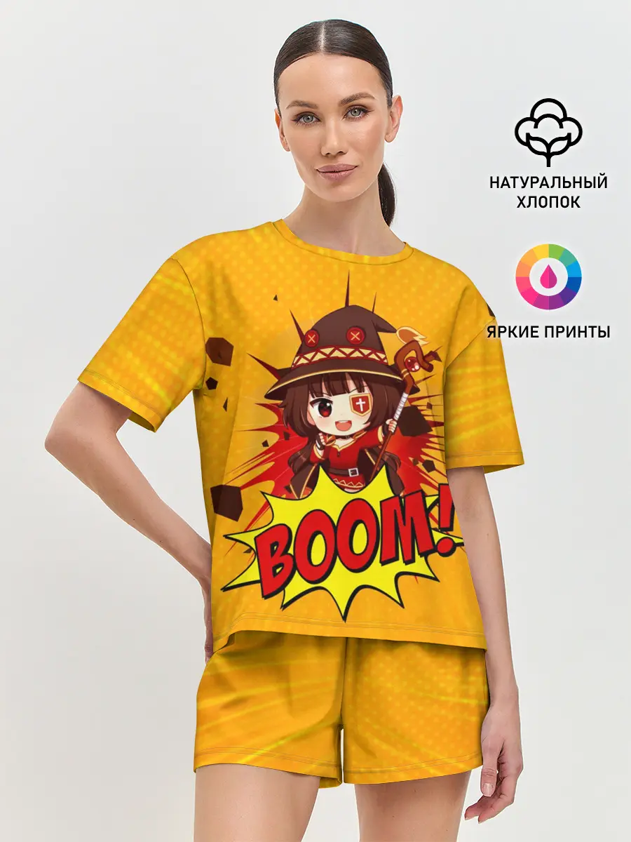 Женская пижама с шортами / Мегумин BOOM