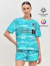 Женская пижама с шортами / LIVERPOOL выездная сезон 20/21