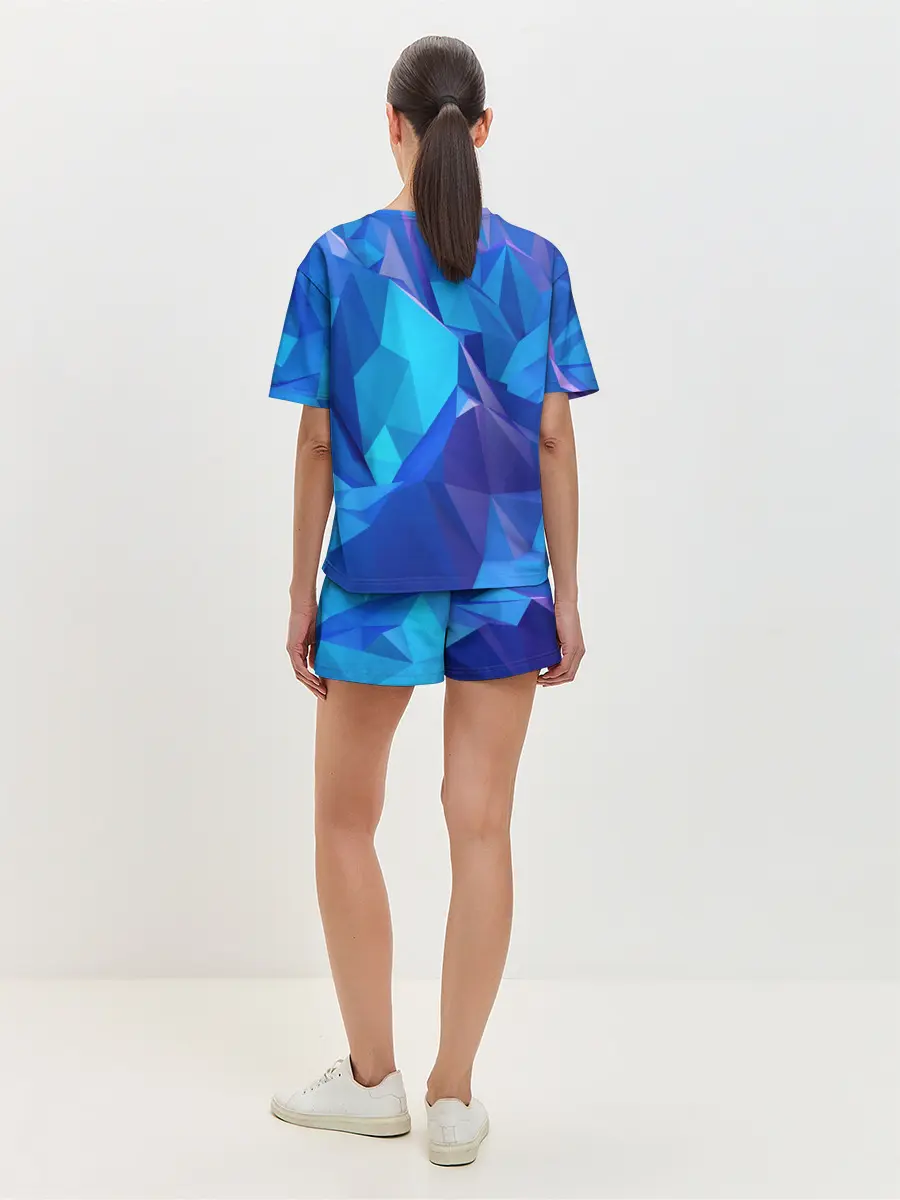 Женская пижама с шортами / NEON CRYSTALLS