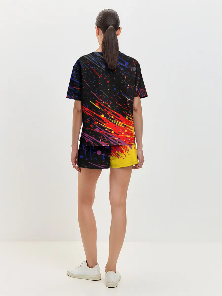 Женская пижама с шортами / AMONG US.