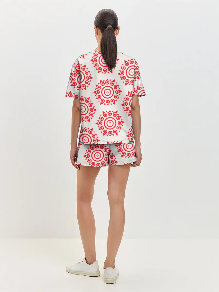 Женская пижама с шортами / Цишань Вэнь