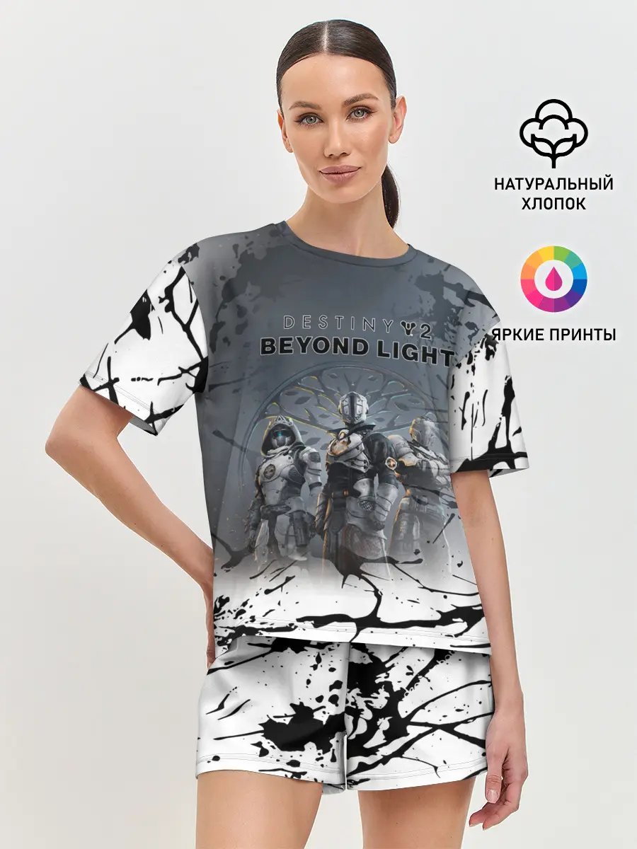 Женская пижама с шортами / Destiny 2: Beyond Light