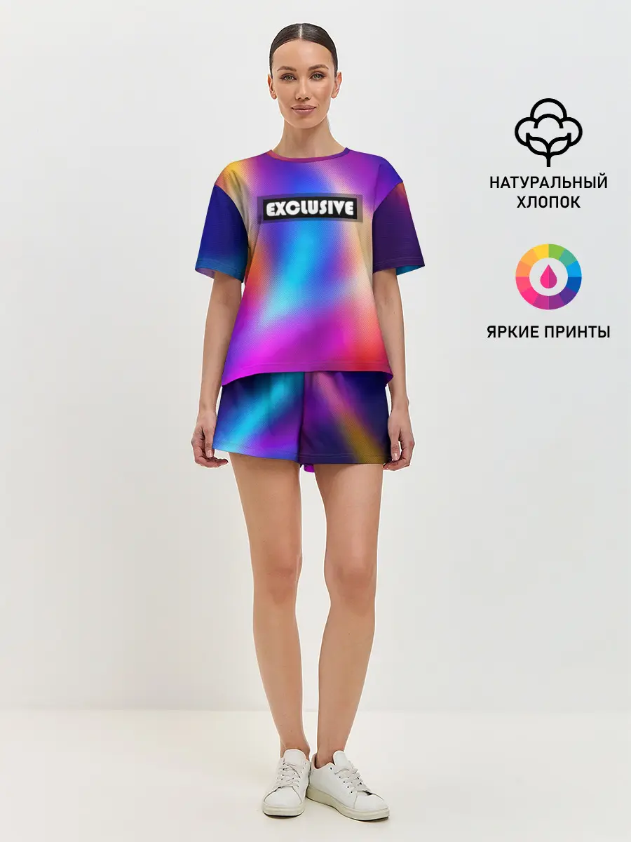 Женская пижама с шортами / EXCLUSIVE