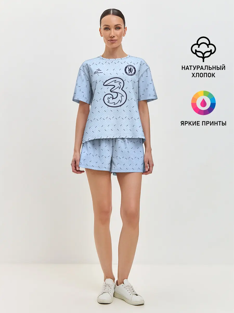 Женская пижама с шортами / CHELSEA выездная сезон 20/21
