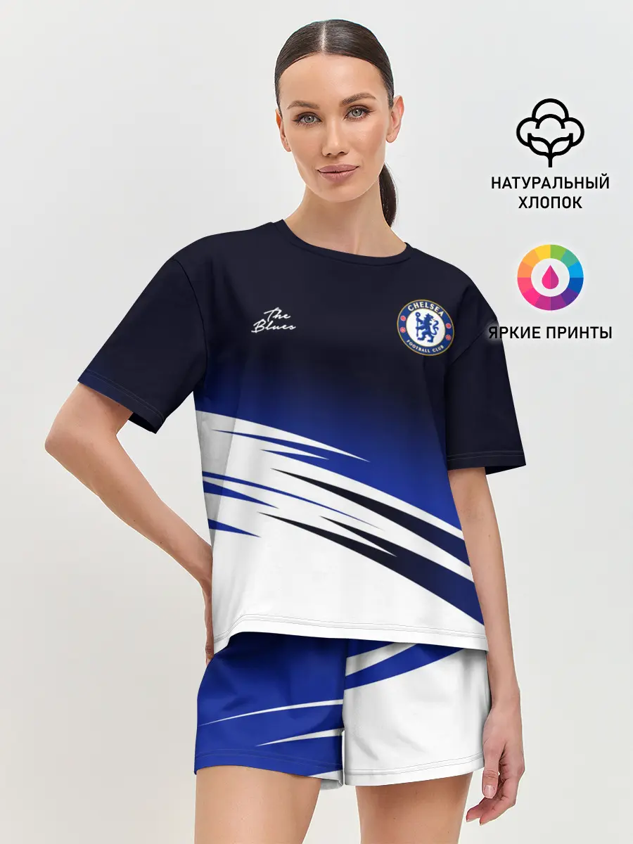 Женская пижама с шортами / CHELSEA разминочная 19/20