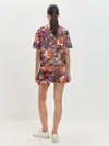 Женская пижама с шортами / Разные цветы