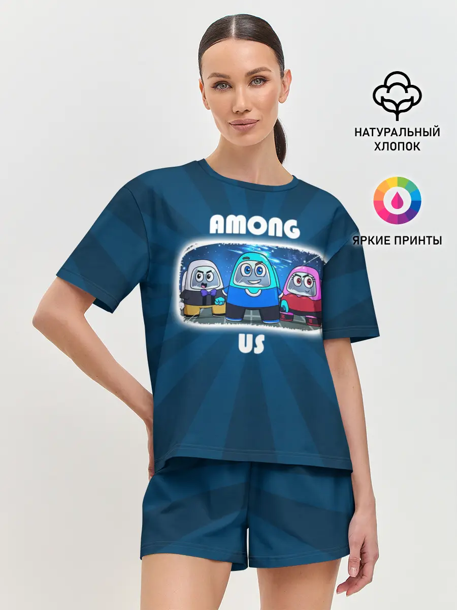 Женская пижама с шортами / HAPPY AMONG US