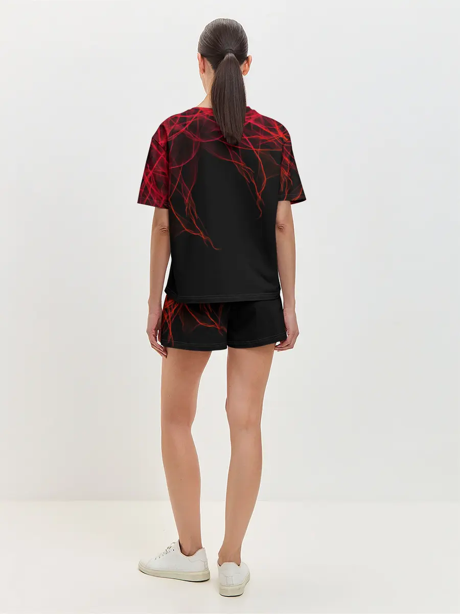 Женская пижама с шортами / Fiber