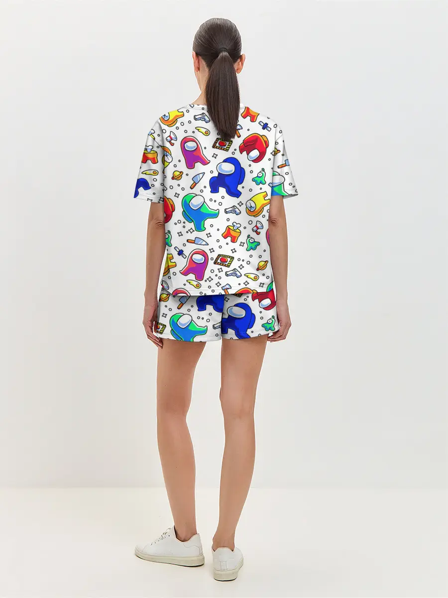 Женская пижама с шортами / AMONG US