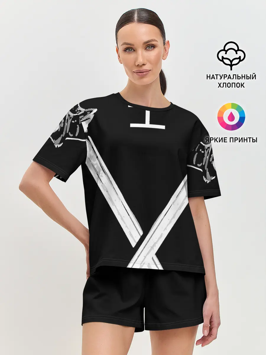 Женская пижама с шортами / Ronin