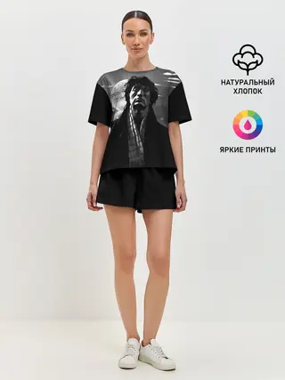 Женская пижама с шортами / ВИКТОР ЦОЙ